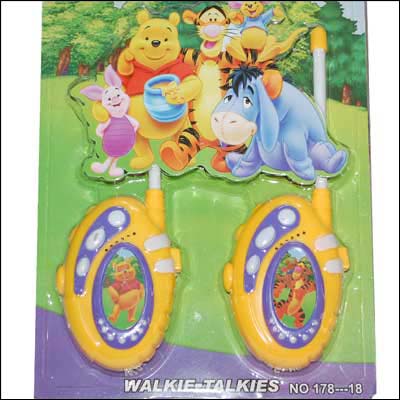 "Winnie the Pooh Walkie Talkie-004(Battery Operated) - Click here to View more details about this Product